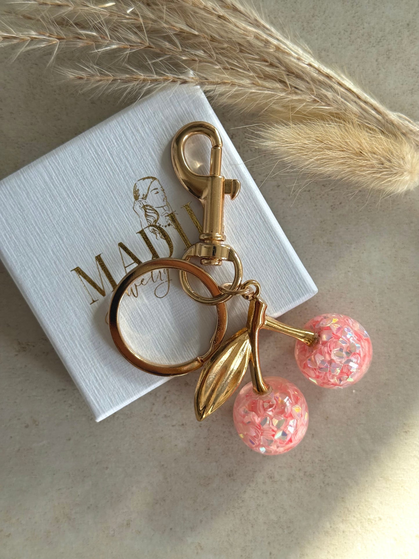 Cherry Keychain