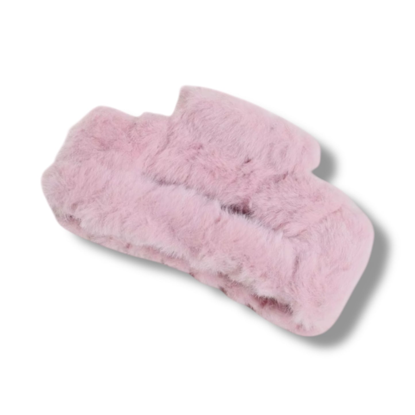 Rosa Fluffy Hair Clip