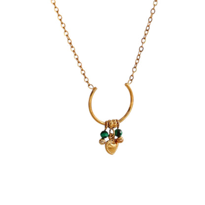 Emerald Heart Kette