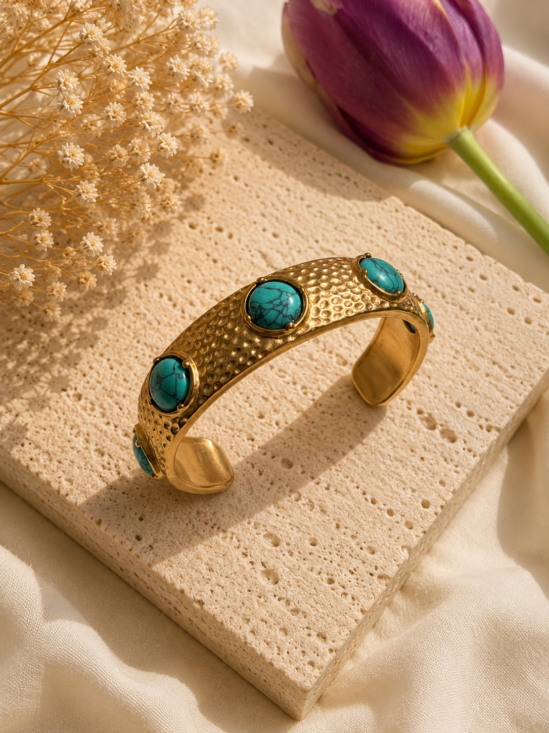 Turquoise Muse Armreif