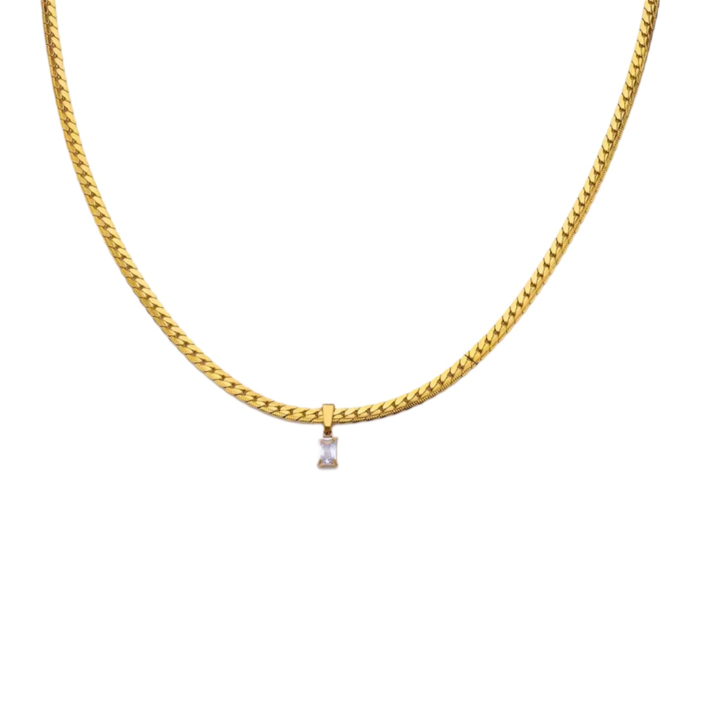 Trinity of Elegance Halskette | 24K vergoldet