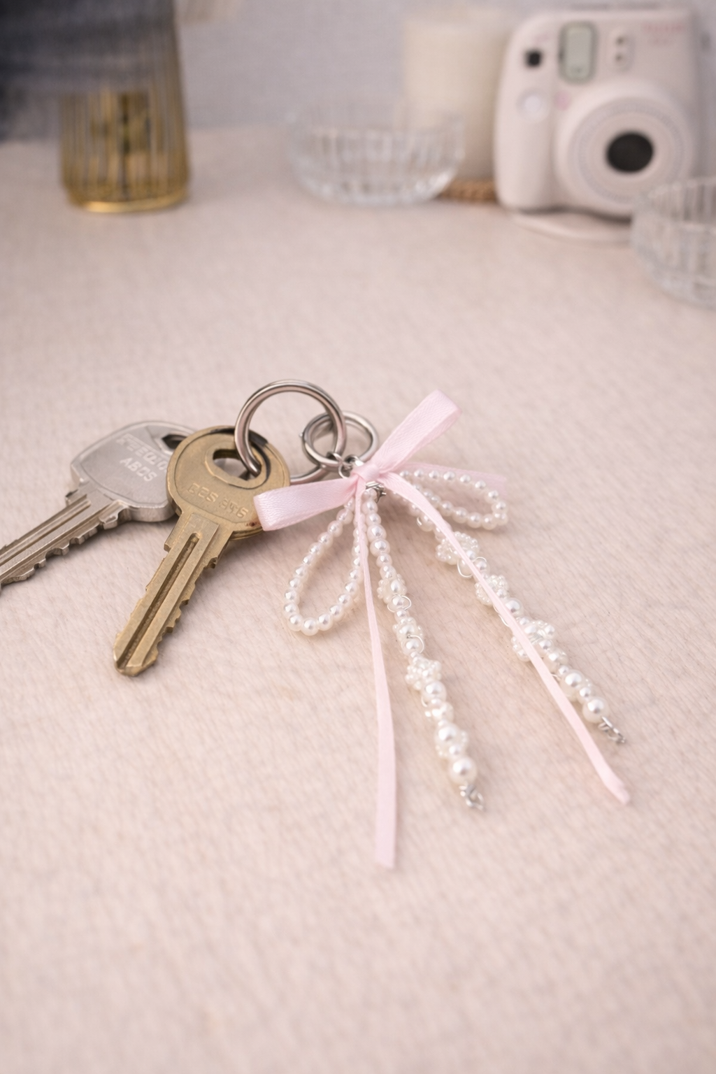 Rosé Pearl Anhänger