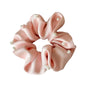Satin Pearl Scrunchie – Blush