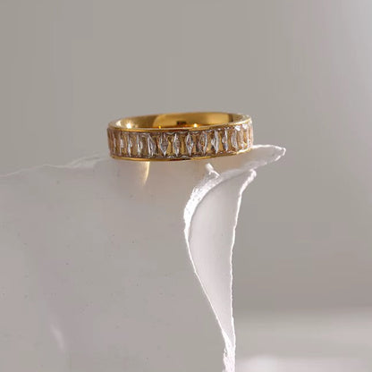 Ring „Cube Stone“