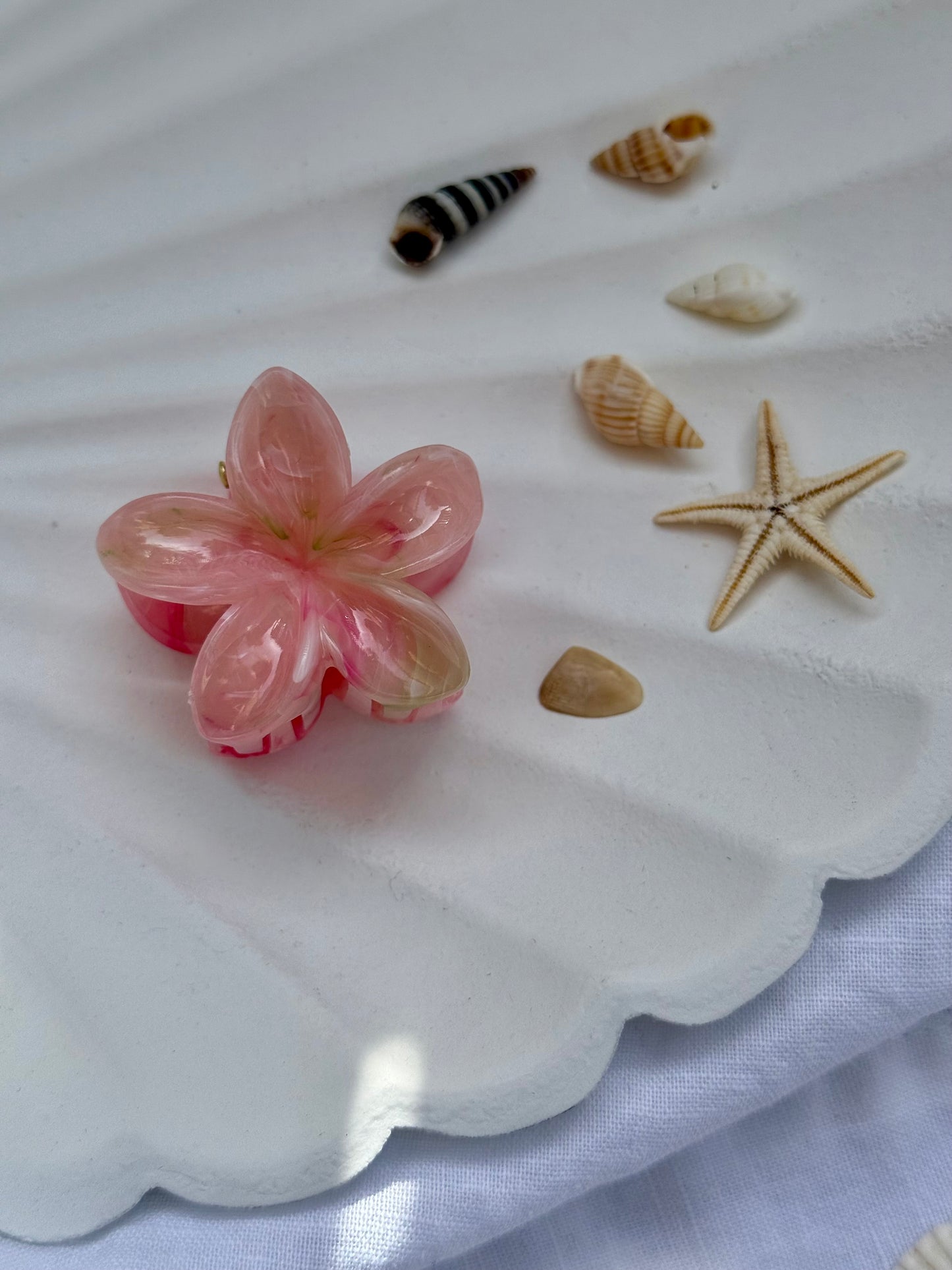 Plumeria Summer Clips - klein