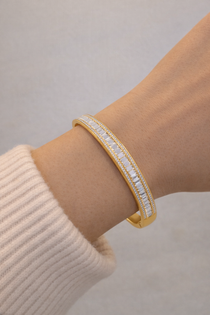 Exquisite Baguette Armreif