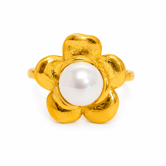 Fleur Pearl Ring