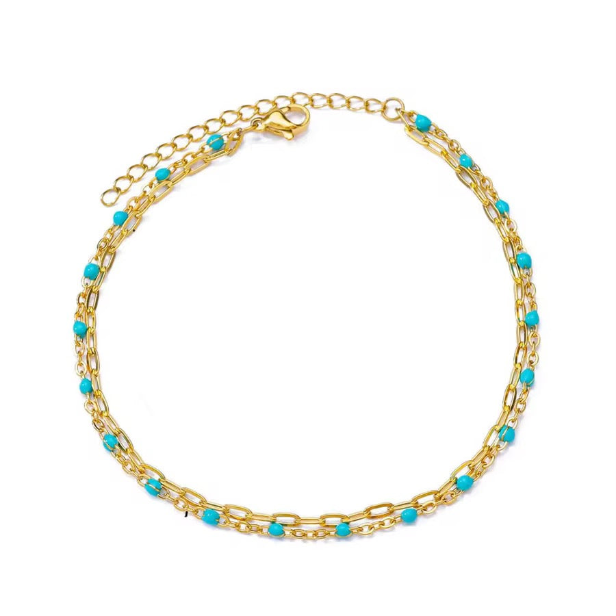 Azure Glow Fusskettchen