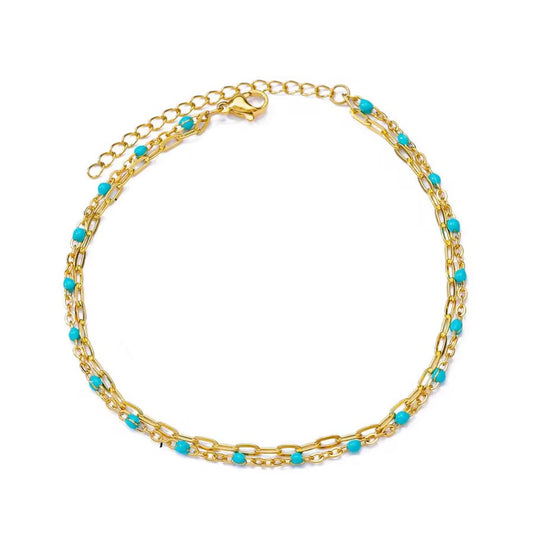 Azure Glow Fusskettchen