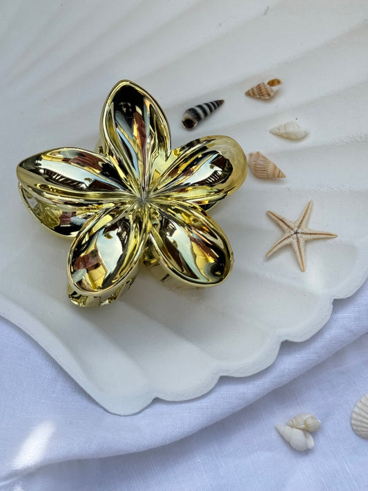 Plumeria Summer Clips - groß