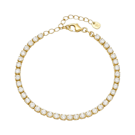 Golden Glow Tennisarmband