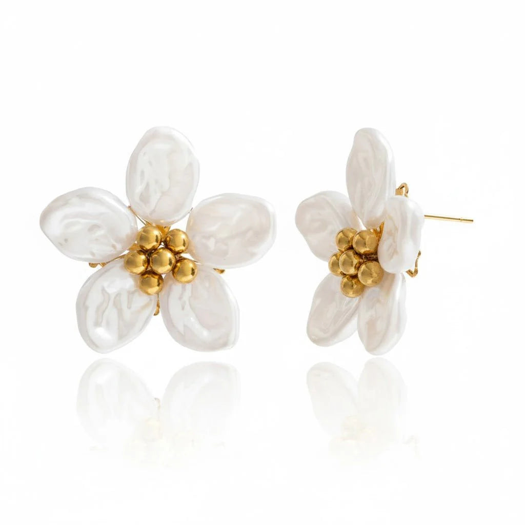 Pearl Bloom Ohrringe