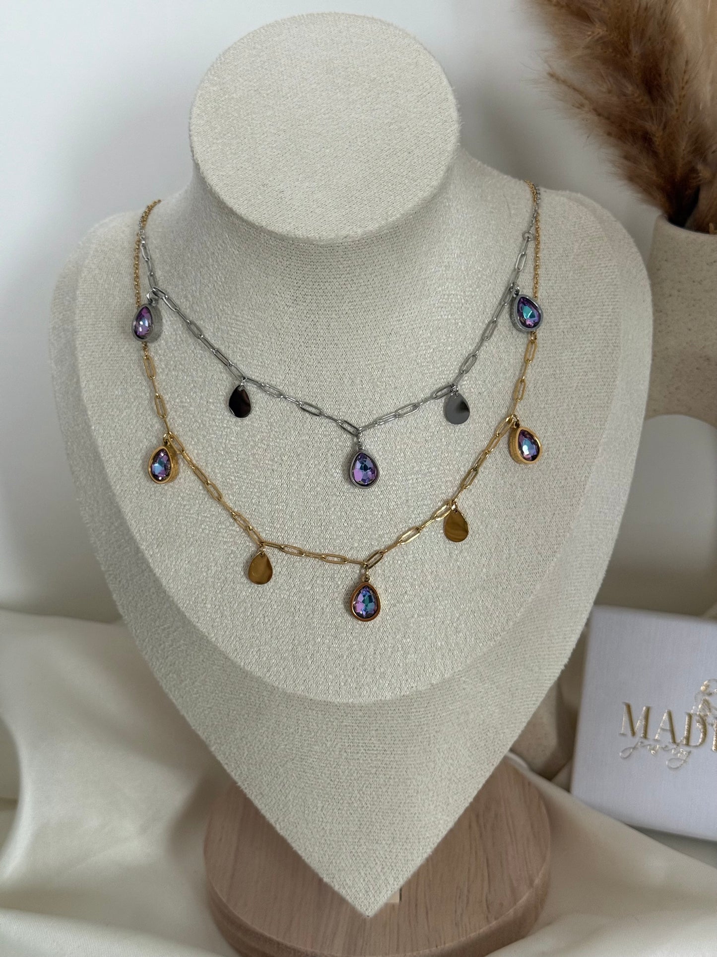 Iris Drops Halskette