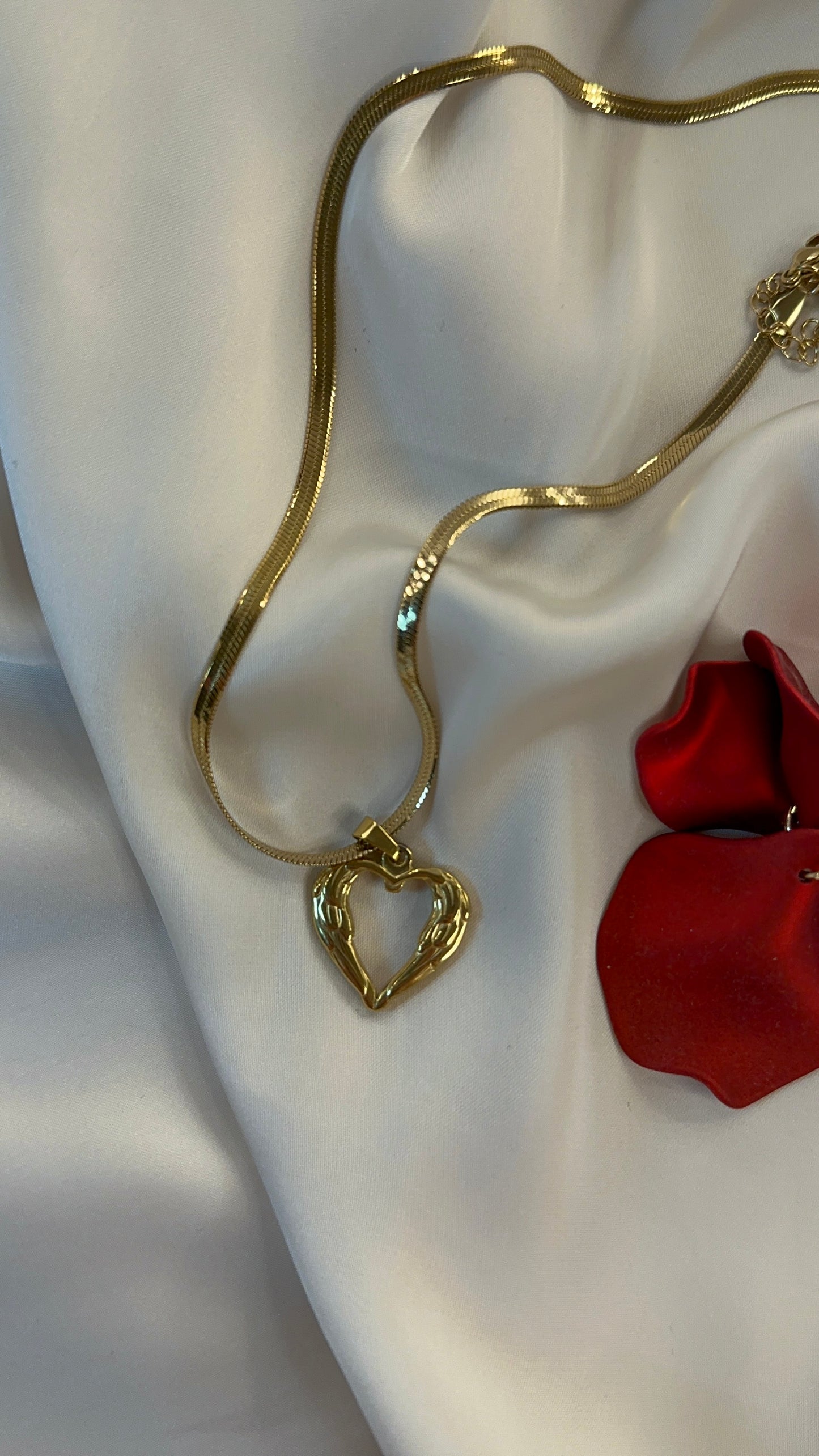 Angel Heart Kette | Stainless Steel