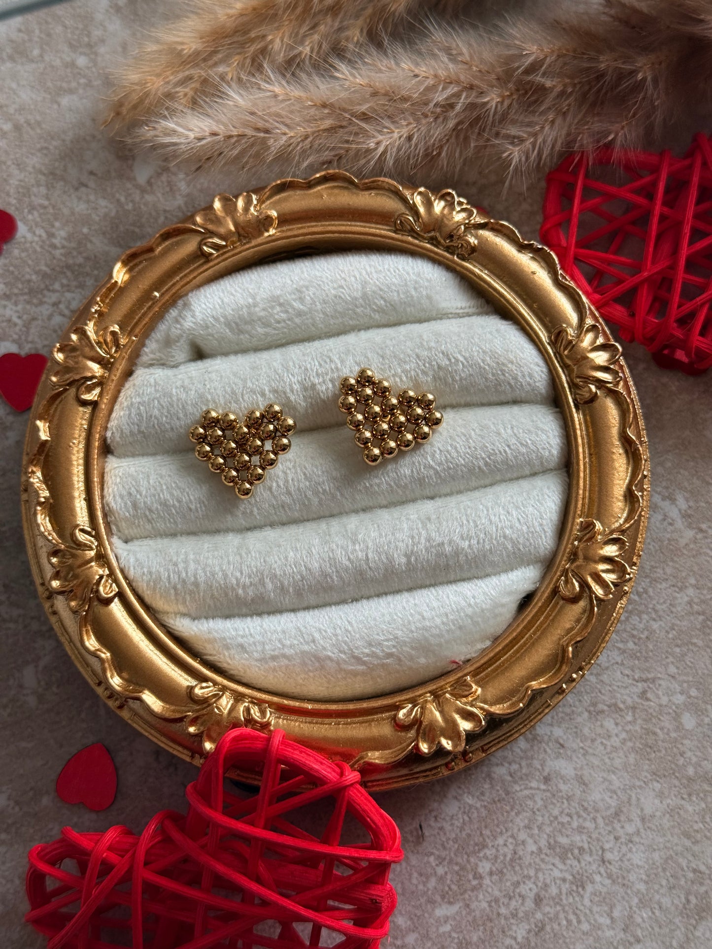 Golden Bliss Heart | 18K Vergoldung