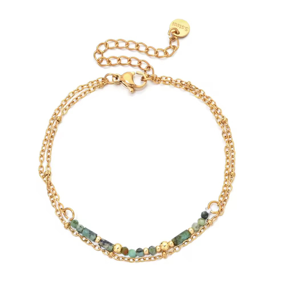 Amalfi Naturstein Armband