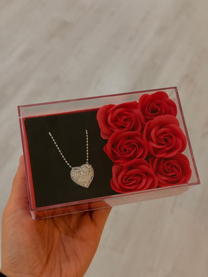 Rose Schmuck Box