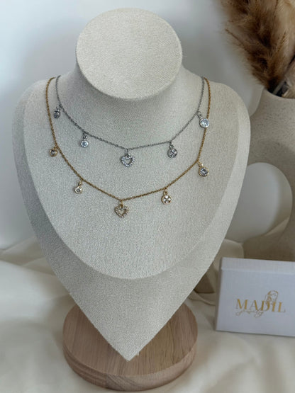 Heart Shine Halskette