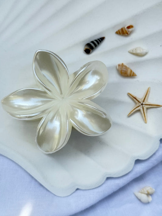 Plumeria Summer Clips - groß
