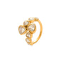 Heart Cascada Ring | 18K vergoldet