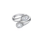 Double Gleam Ring | 18K vergoldet