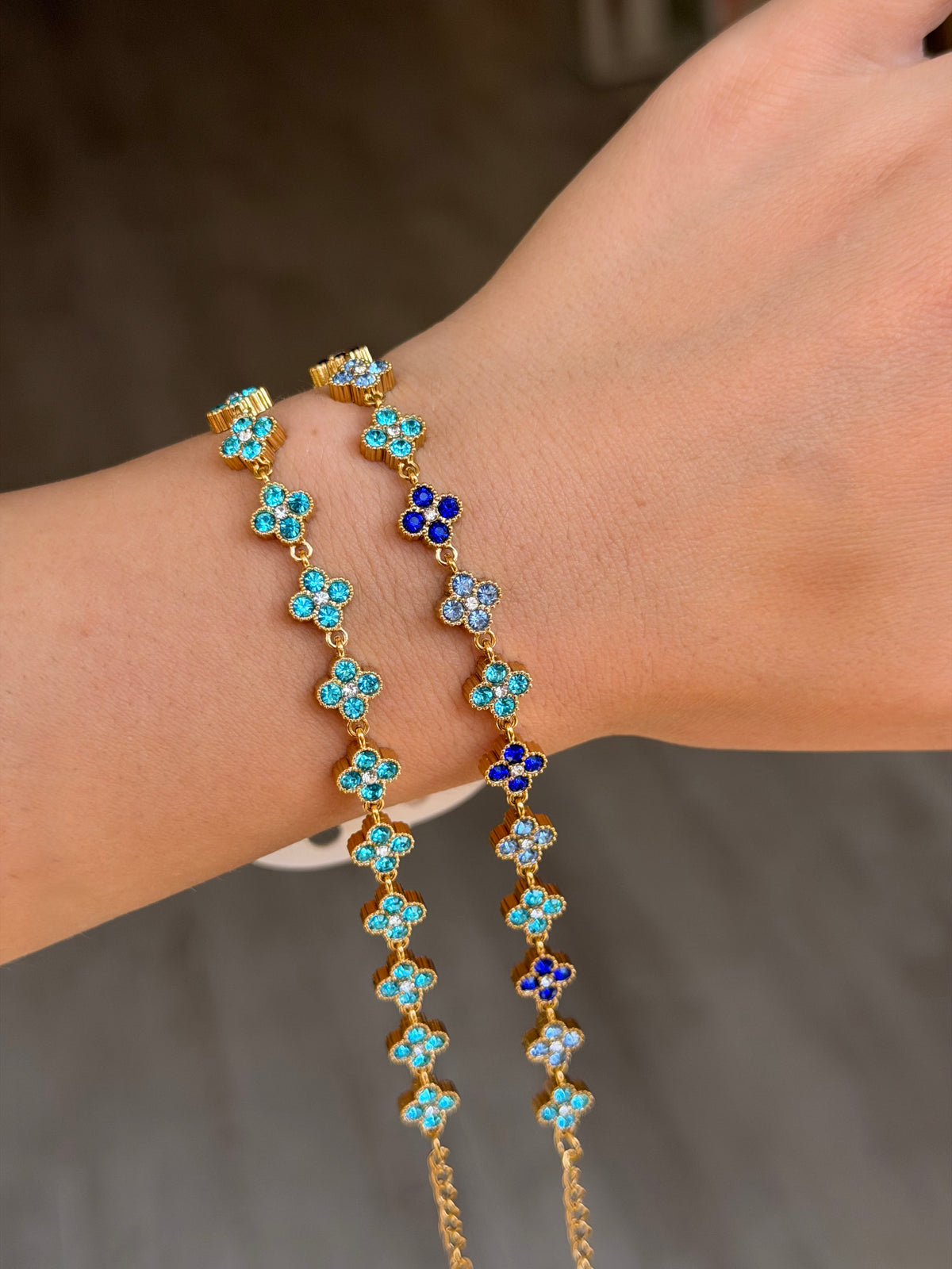 Azure Bloom Armband