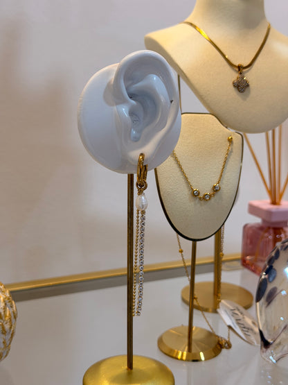 Teardrop Pearl Ohrringe