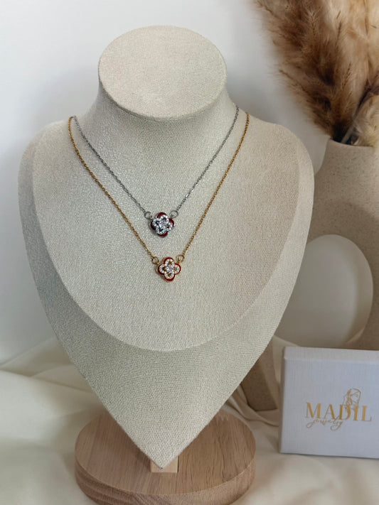 Rose Bloom Halskette