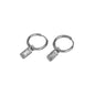 Gem Hoops | 18K vergoldet