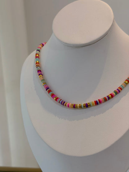 Bunte Perlenkette