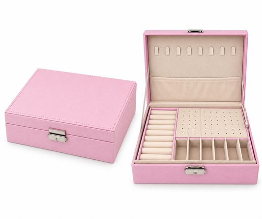 Rosa Schmuck Organizer