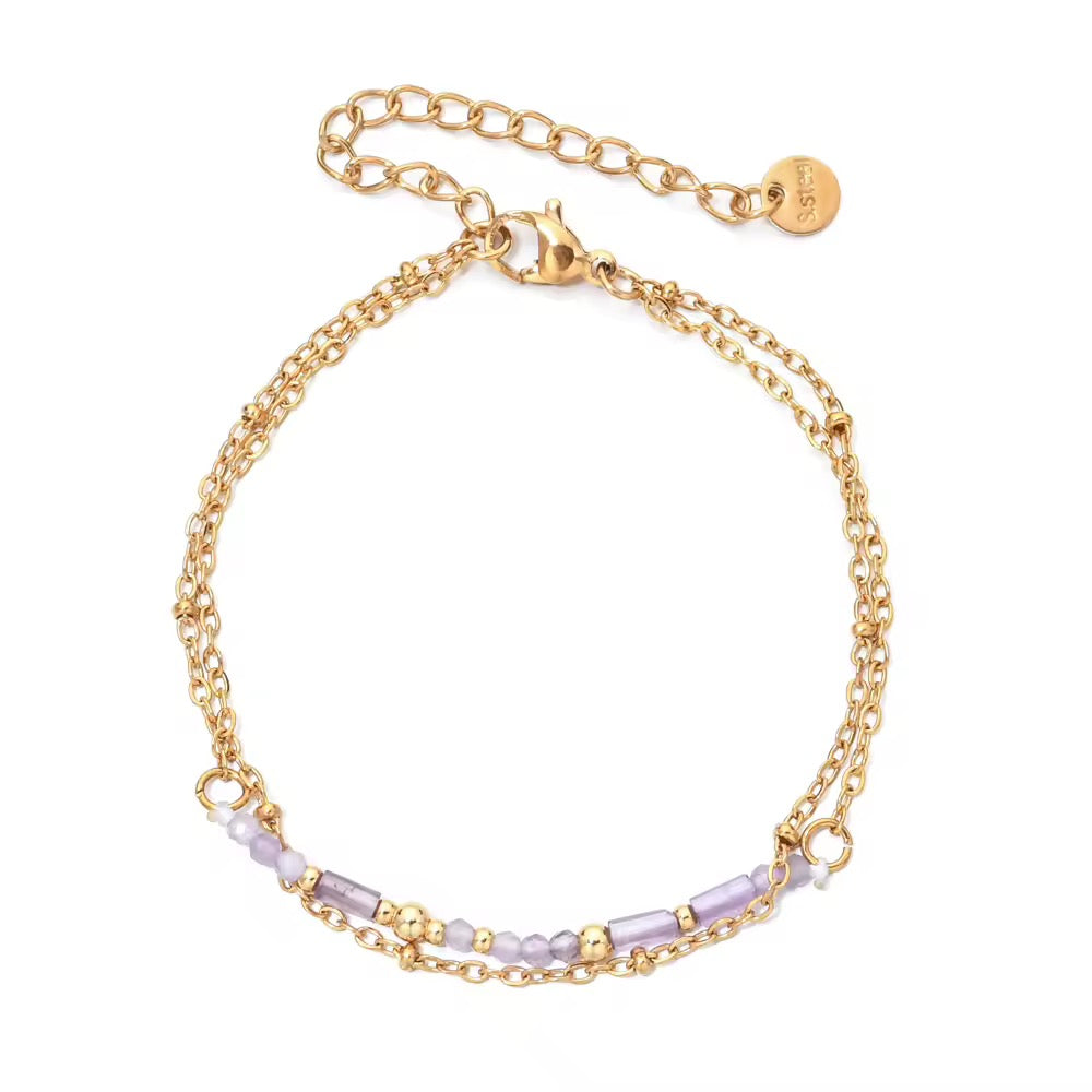 Amalfi Naturstein Armband