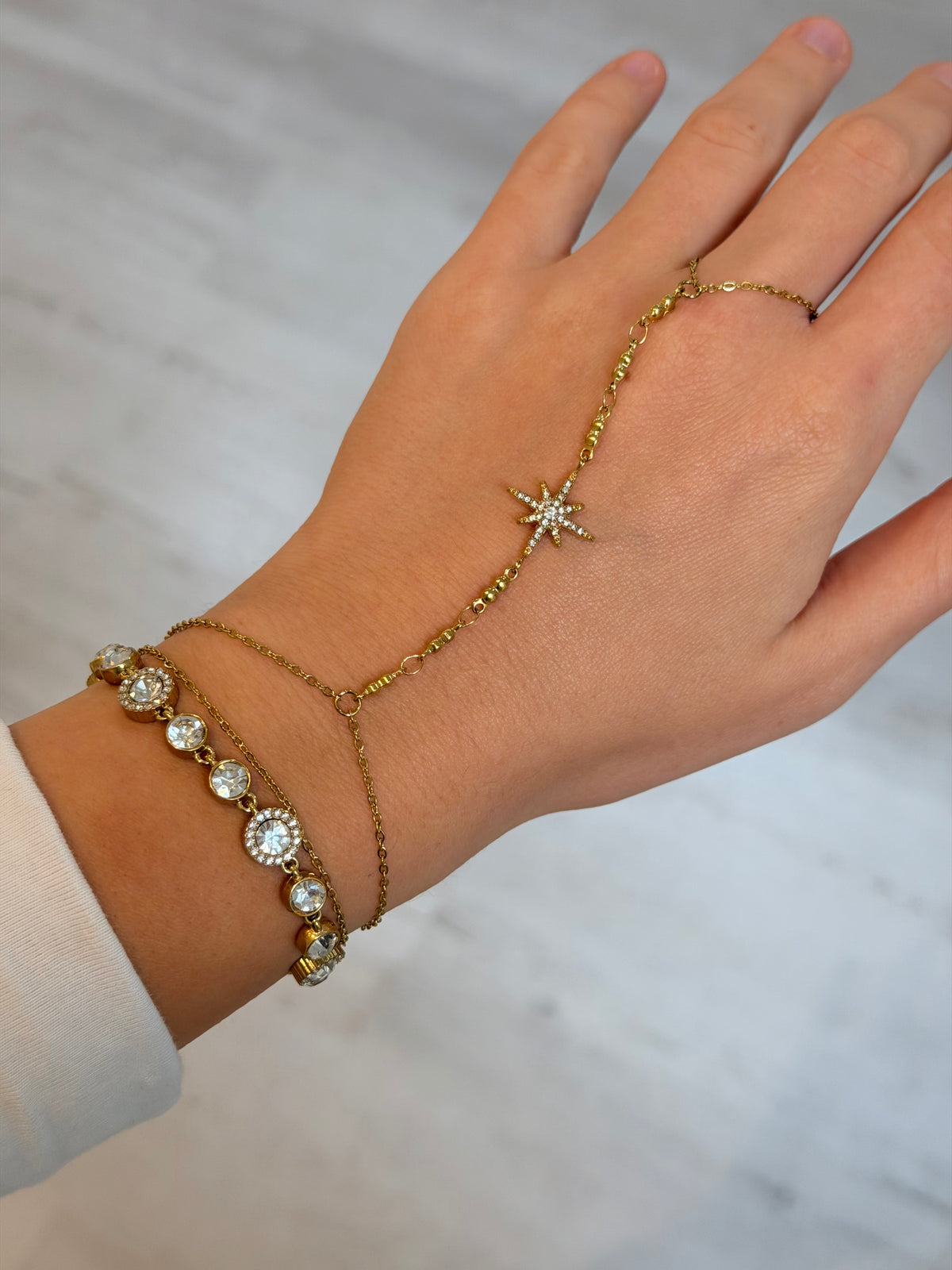 Handkette „Starry Glow“
