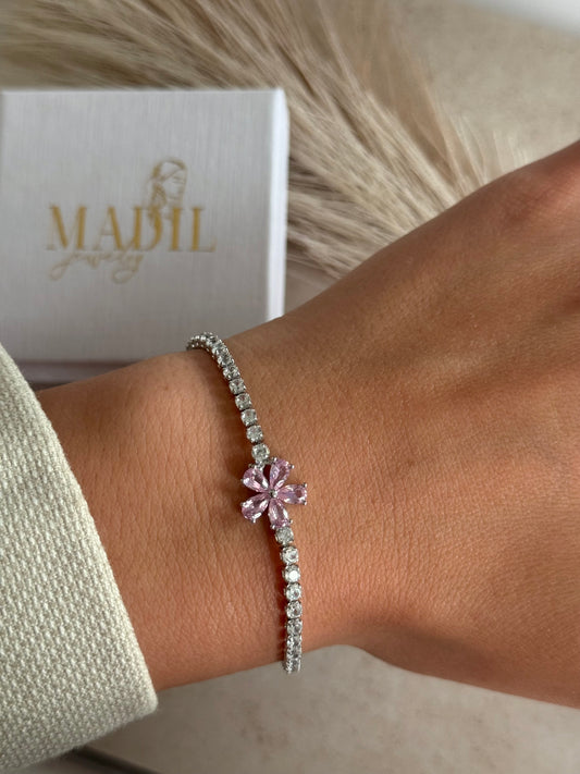Pink Blossom Armband