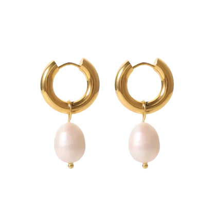 Pearl Drop Middle Ohrring