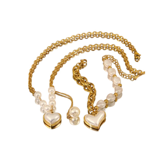 Elli Heart Set | Stainless Steel