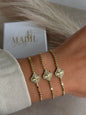Golden Clover Armband