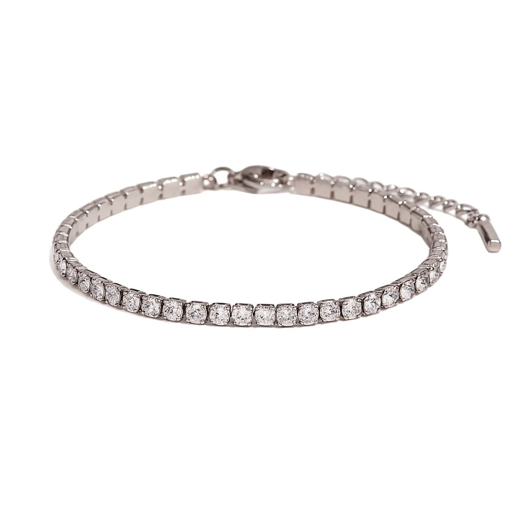 Tennisarmband | 18k vergoldet