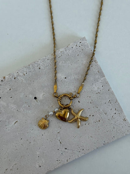 Beach Charm Halskette