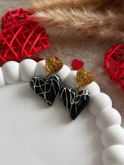 Midnight Heart Ohrringe