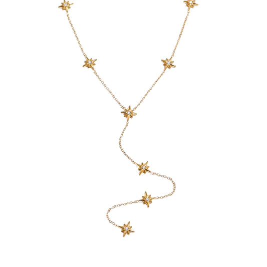 Starry Y Halskette
