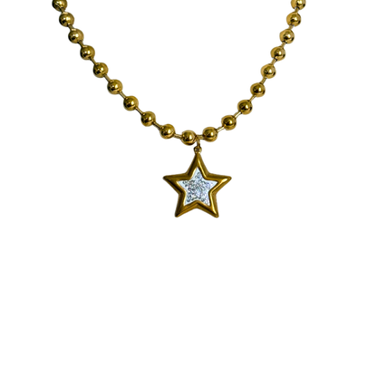 Crystal Star Halskette