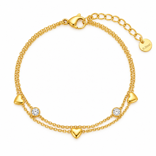 Heart & Shine Armband