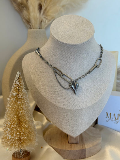 Heart Chain Halskette