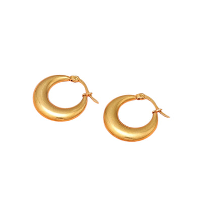 Gold Hoops | 18K vergoldet