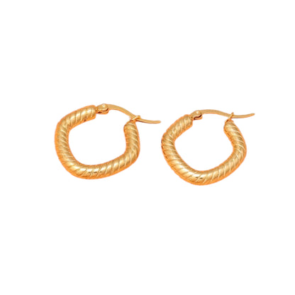 Gold Hoops | 18K vergoldet