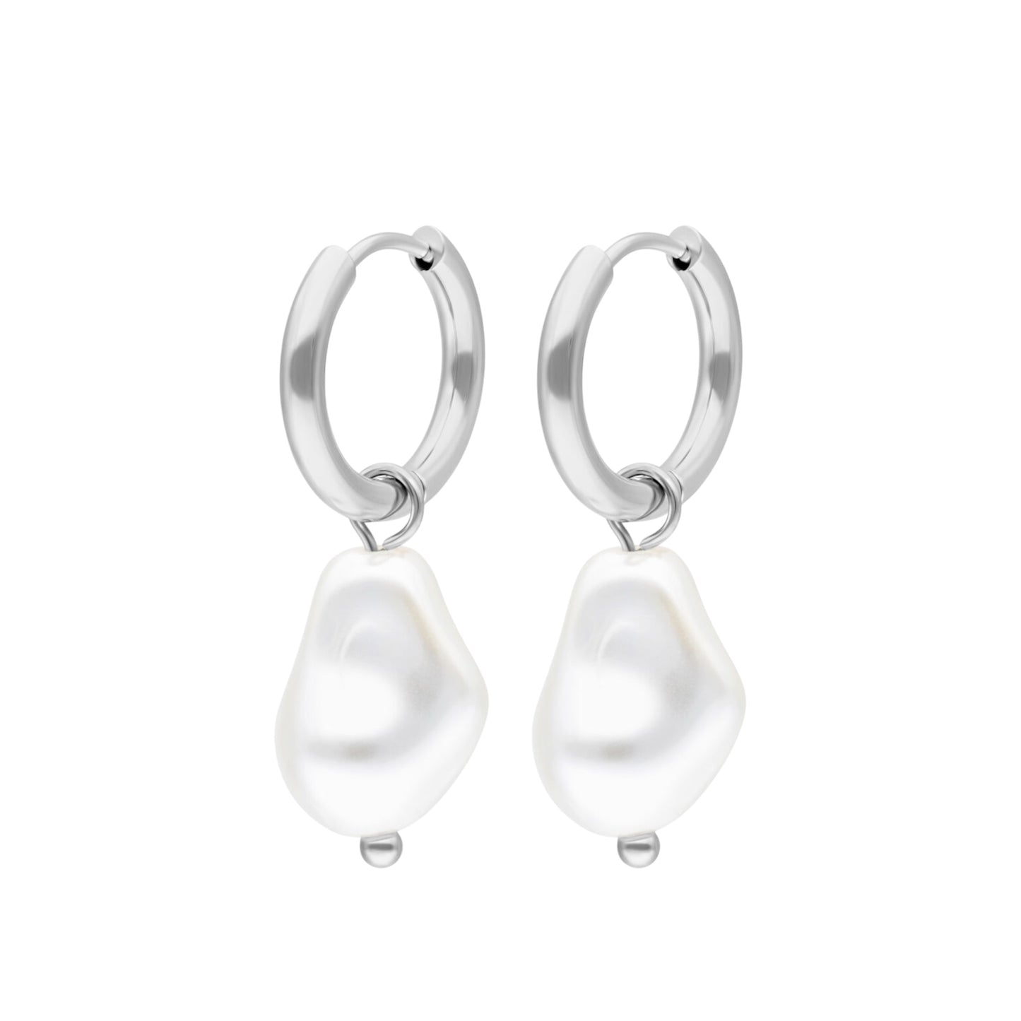 Perlenhoops Creolen