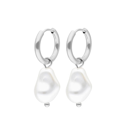 Perlenhoops Creolen