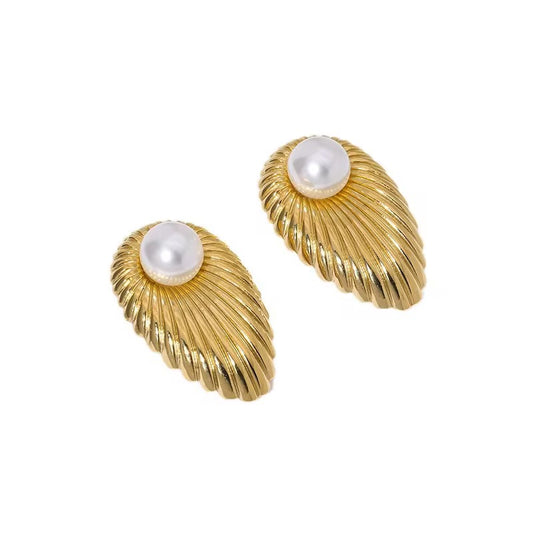 Aurora Shell Ohrring