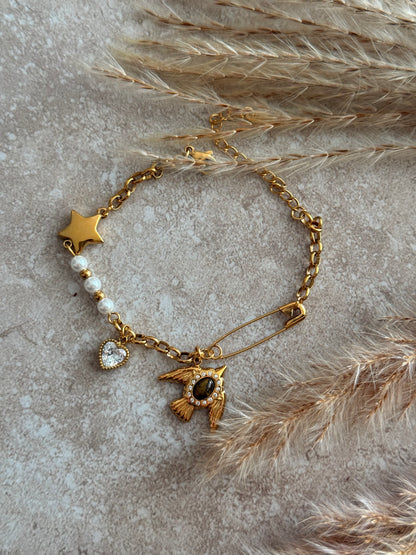 Golden Guardian Armband